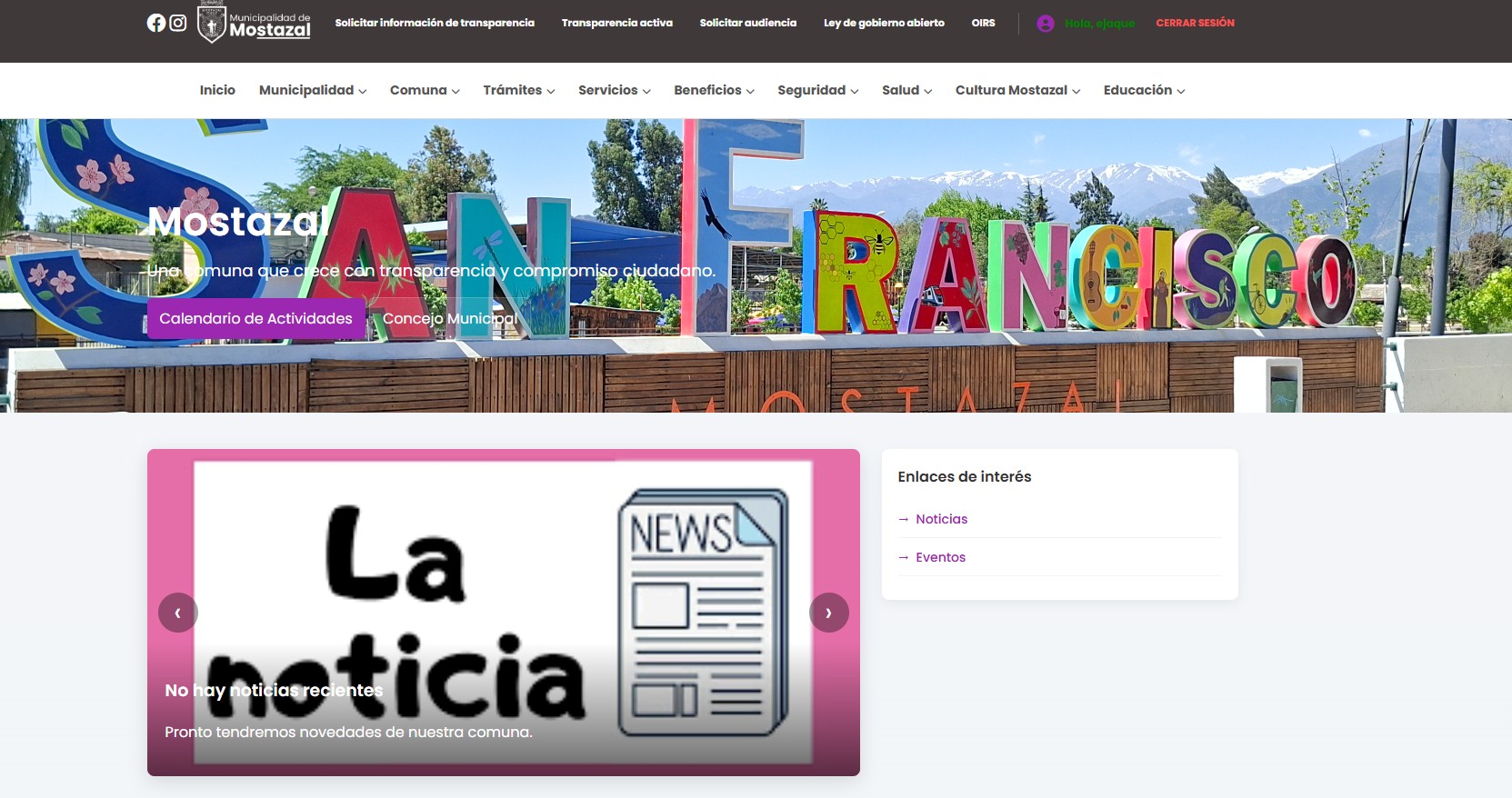 los cabros crean pagina